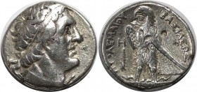 Griechische Münzen, AEGYPTUS. Ptolemy II. AR Tetradrachme 323-246 n. Chr. Vs.: Kopf des Ptolemäus I. nach rechts. Rs.: Adlermotiv. Silber. 14,10 g. Sv...