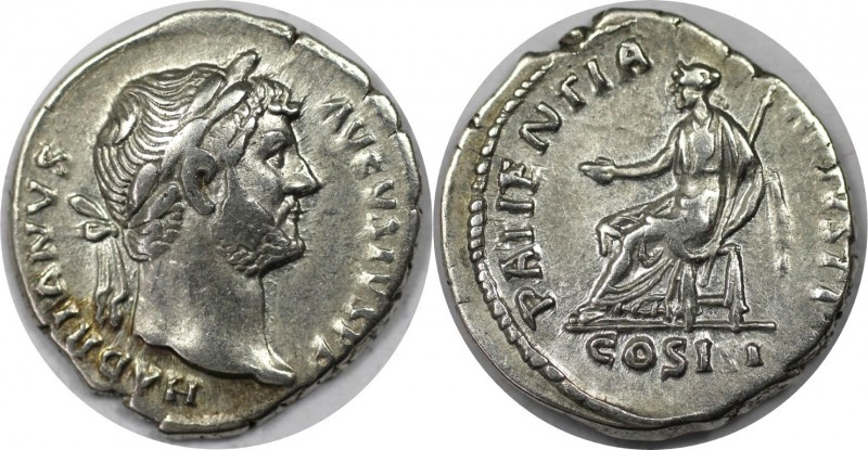 Römische Münzen, MÜNZEN DER RÖMISCHEN KAISERZEIT. Hadrianus, 117-138 n. Chr. Den...