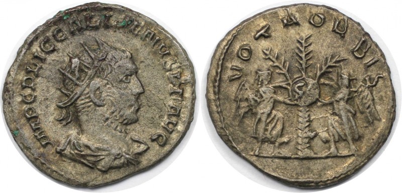 Römische Münzen, MÜNZEN DER RÖMISCHEN KAISERZEIT. Gallienus (253-268 n. Chr). An...