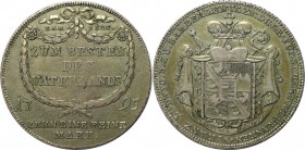 Altdeutsche Münzen und Medaillen, BAMBERG. Christoph Franz (1795-1801). Konv.-Taler 1795, Silber. KM 146, Dav. 1939, Krug 427. Fast Sehr Schön