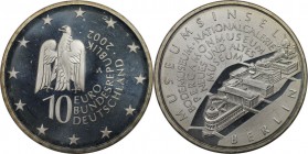 Deutsche Münzen und Medaillen ab 1945, BUNDESREPUBLIK DEUTSCHLAND. Museumsinsel Berlin. 10 Euro 2002, Silber. KM 218. Stempelglanz