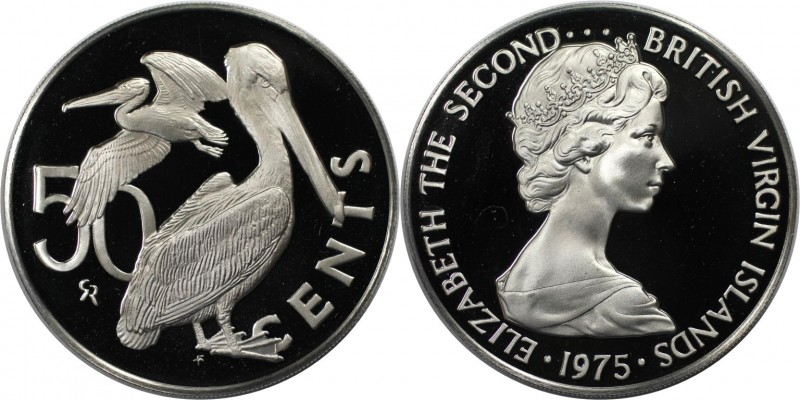 Weltmünzen und Medaillen, Britische Jungferninseln / British Virgin Islands. Pel...