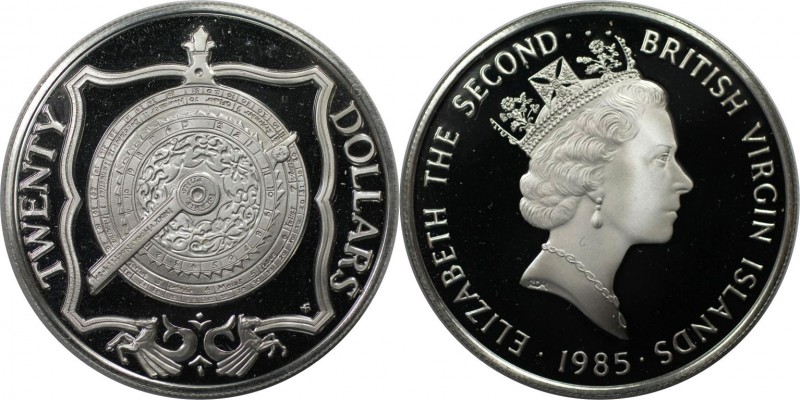 Weltmünzen und Medaillen, Britische Jungferninseln / British Virgin Islands. 20 ...