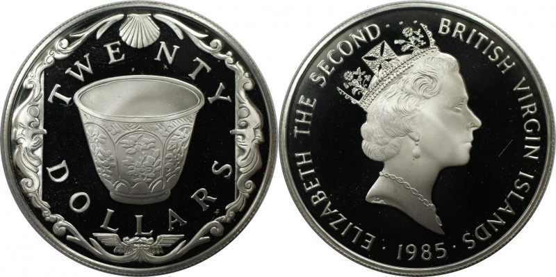 Weltmünzen und Medaillen, Britische Jungferninseln / British Virgin Islands. Por...