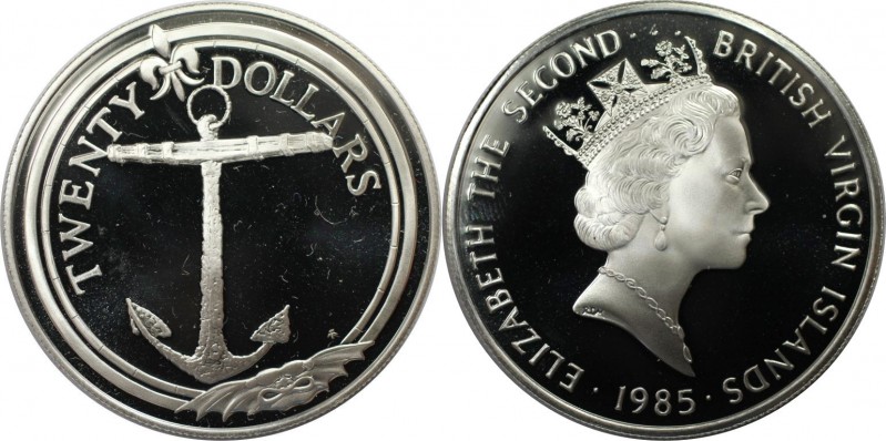 Weltmünzen und Medaillen, Britische Jungferninseln / British Virgin Islands. Ank...