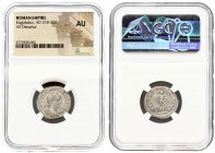 Roman Empire 1 Denarius (219) Elegabalus (218-222) Rome. Averse: Victoria with wreath and palm branch to the right. RIC 153; Cohen 293. Silver. NGC AU