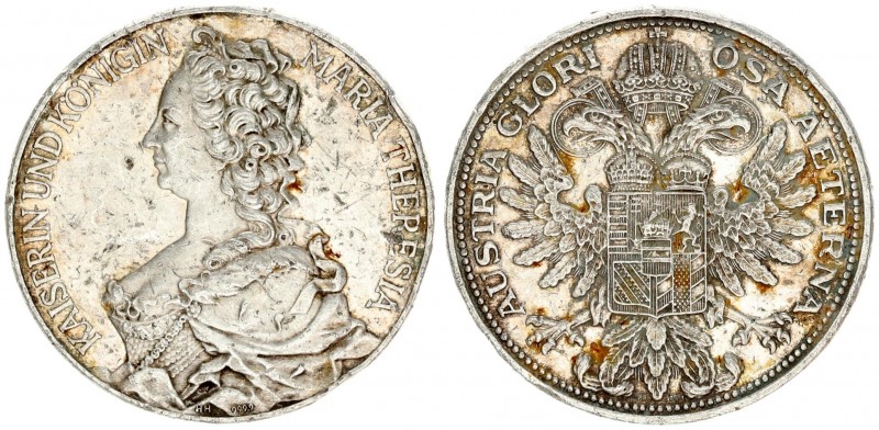 Austria Medale Maria Theresia 1980. Front reads 'KAISERIN UND KONIGIN MARIA THER...