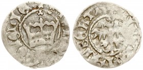 Poland 1/2 Grosz (1492-1506). Jan Olbracht(1492-1506). Averse: Eagle. Reverse: Crown. Silver. Kopicki 387