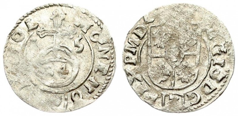 Poland 1/24 Thaler 1615 Bydgoszcz. Sigismund III Vasa (1587-1632). Averse: Crown...