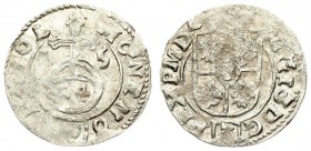 Poland 1/24 Thaler 1615 Bydgoszcz. Sigismund III Vasa (1587-1632). Averse: Crowned shield. Reverse: 24 within orb dividing date. Silver. Gorecki B.15....