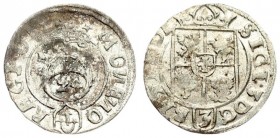 Poland 1/24 Thaler 1616 Bydgoszcz. Sigismund III Vasa (1587-1632). Averse: Crowned shield. Reverse: 24 within orb dividing date. (MOИE ИO). Silver. Go...