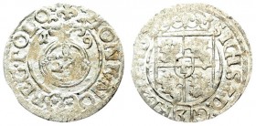 Poland 1/24 Thaler 1619 Bydgoszcz. Sigismund III Vasa (1587-1632). Averse: Crowned shield. Reverse: 24 within orb dividing date. Silver. Gorecki B.19....