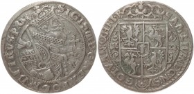 Poland 1 Ort 1622 Bydgoszcz. Sigismund III Vasa (1587-1632). Averse: SIGIS III D G REX POL M D LI RVS PRM. Reverse: SAM LIV NEC N SV - GOT VAN Q HRI R...