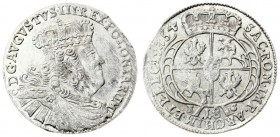 Poland 18 Groszy 1754 EC August III(1733-1763). Averse: Crowned bust right. Averse Legend: D • G • AUGVSTVS • III • REX • POLONIARUM. Reverse: Crowned...
