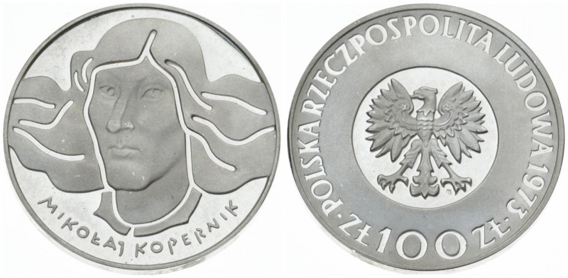 Poland 100 Zlotych 1973MW 500th Anniversary - Birth of Mikolaj Kopernik scientis...