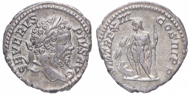 205 dC. Lucio Septimio Severo (193-209 dC). Roma. Denario. RIC IV Septimius Seve...