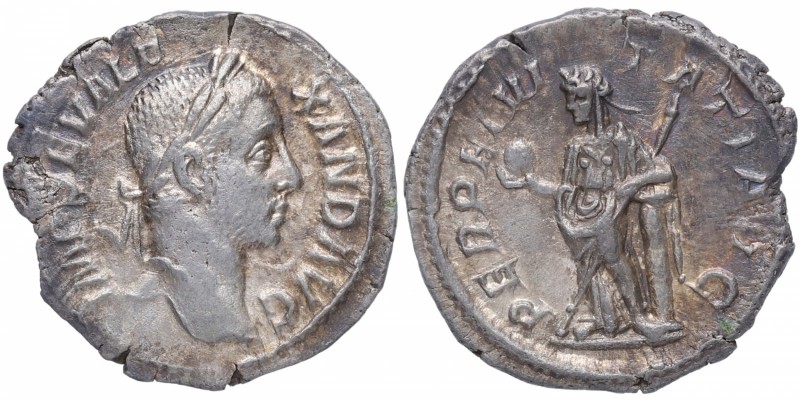 228-231 dC. Marco Aurelio Severo Alejandro (222-235 dC). Roma. Denario. RIC IV S...