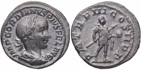 238-44 dC. Gordiano III. Roma. Denario. Abh. Ag. EBC+. Est.50.