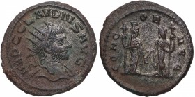 268-270 dC. Claudio II El Gótico. Antoniniano. Ae. 4,51 g. EBC-/MBC+. Est.70.