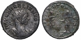 270-275 dC. Aureliano. Roma. Aureliano. Ve. Plateado original en anverso, y parte en reverso. EBC. Est.40.