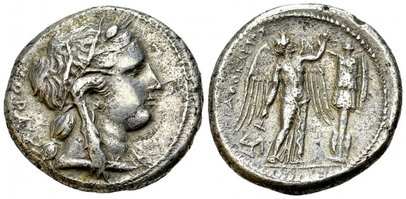 Agathokles AR Tetradrachm 

Syracuse, Sicily. Agathokles (317-289 BC). AR Tetr...