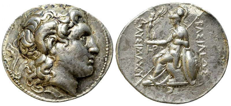 Lysimachos AR Tetradrachm, Lampsakos mint 

Kings of Thrace. Lysimachos (305-2...