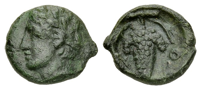 Lokris AE13, c. 325-300 BC 

 Lokri Opuntii , Lokris. AE13 (2.19 g), c. 325-30...