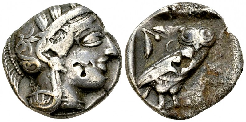Athens AR Tetradrachm, c. 430s BC 

 Athens , Attica. AR Tetradrachm (23-24 mm...