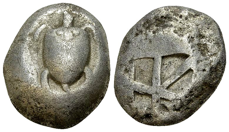 Aegina AR Stater, c. 480-457 BC 

 Aegina , Island off Attica. AR Stater (18-2...