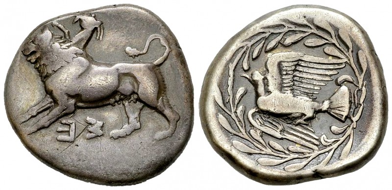 Sicyon AR Stater, ex BCD 

 Sicyon , Sicyonia. AR Stater (22-23 mm, 11.79 g), ...