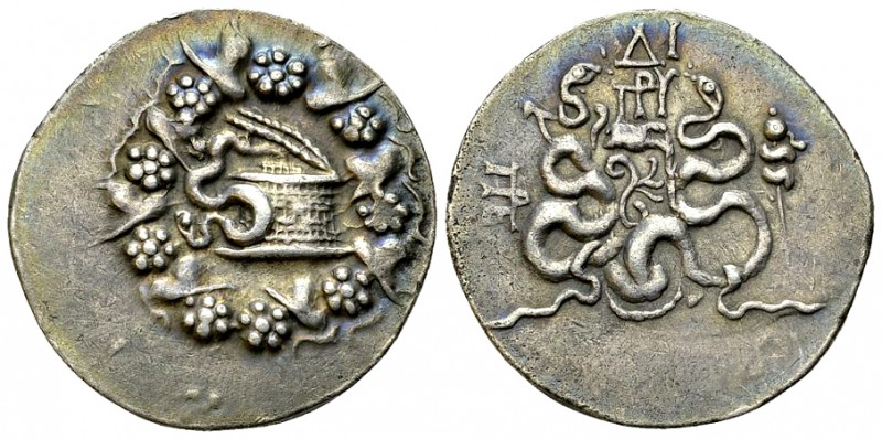 Pergamon AR Cistophor 

 Pergamon , Mysia. AR Cistophor (26-27 mm, 12.47 g), c...