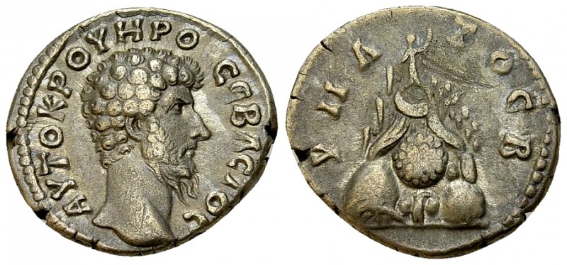 Lucius Verus AR Didrachm, Caesarea 

 Lucius Verus (161-169 AD). AR Didrachm (...