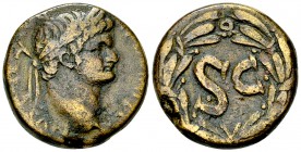 Domitianus AE As, Antioch 

 Domitianus (81-96 AD). AE As (26 mm, 16.43 g). Syria. Seleucis and Pieria. Antioch.
Obv. IMP DOMITIANVS CAES AVG, Laur...