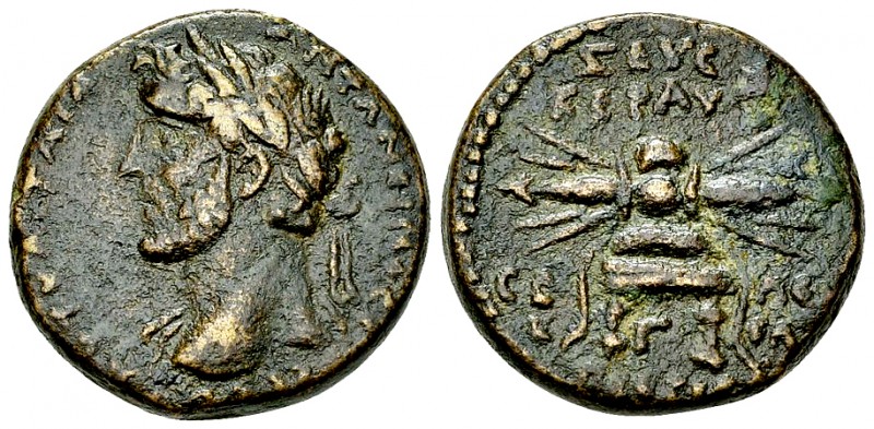 Antoninus Pius AE22, Antioch 

 Antoninus Pius (138-161 AD). AE22 (9.99 g), Sy...