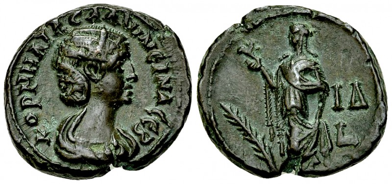 Salonina Tetradrachm, Alexandria 

 Salonina (254-268 AD). BI Tetradrachm (21-...