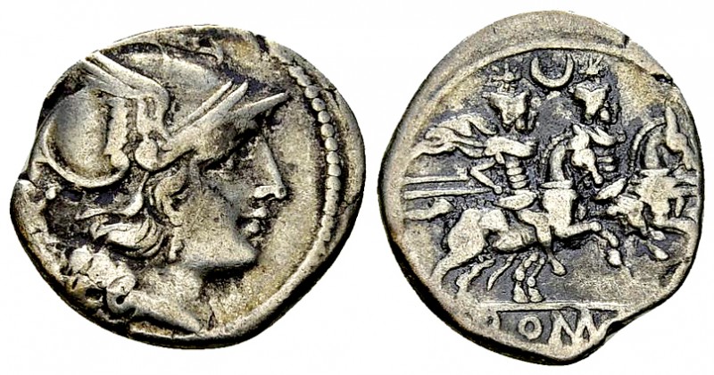 Anonymous AR Denarius, 194-190 BC 

Roman Republic. Anonymous . AR Denarius (1...