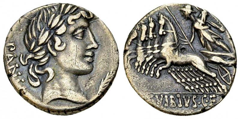 C. Vibius C.f. Pansa AR Denarius, 90 BC 

 C. Vibius C.f. Pansa. AR Denarius (...