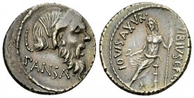 C. Vibius C.f. C.n. Pansa Caetronianus AR Denarius, 48 BC 

 C. Vibius C.f. C.n. Pansa Caetronianus . AR Denarius (17 mm, 4.08 g), 48 BC, Rome.
Obv...