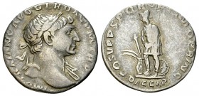 Traianus AR Denarius, DACIA CAPTA reverse 

 Traianus (98-117 AD). AR Denarius (18 mm, 3.29 g). Rome, AD 103-111. 
Obv. IMP TRAIANO AVG GER DAC P M...