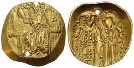 Johannes III Doukas-Vatatzes AV Hyperpyron 

Empire of Nicaea. Johannes III Doukas-Vatatzes (1222-1254). AV Hyperperon (23 mm, 3.54 g), Magnesia.
O...