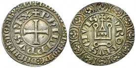 Philippe IV le Bel, AR Gros Tournois 

France, Royaume. Philippe IV le Bel (1285-1314). AR Gros Tournois (25 mm, 3.80 g).
Duplessy 213.

Jolie pa...