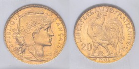 France AV 20 Francs 1906, MS 65 

 France, 3ème République (1870-1940). AV 20 Francs 1906, Marianne.
Gad.1064a.

NGC&nbsp; MS 65.