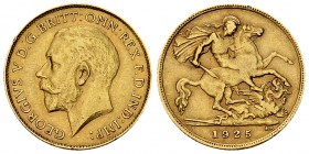 South Africa, George V AV 1/2 Sovereign 1925 

South Africa. George V (1910-1936). AV 1/2 Sovereign 1925 SA (3.97 g).
KM 20.

Good very fine.
