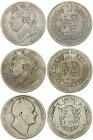 GB, Lot of 3 AR 1/2 Crowns 1823 (2) and 1836 

 GB . Lot of 3 (three) AR 1/2 Crowns 1823 (2) and 1836.

Fine. (3)

Lot sold as is, no returns.