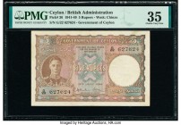 Ceylon Government of Ceylon 5 Rupees 12.7.1944 Pick 36 PMG Choice Very Fine 35. 

HID09801242017

© 2020 Heritage Auctions | All Rights Reserved