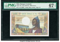 Mali Banque Centrale du Mali 1000 Francs ND (1970-84) Pick 13b PMG Superb Gem Unc 67 EPQ. 

HID09801242017

© 2020 Heritage Auctions | All Rights Rese...