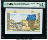 Mali Banque Centrale du Mali 5000 Francs ND (1972-84) Pick 14pp1 Progressive Proof PMG Gem Uncirculated 65 EPQ. 

HID09801242017

© 2020 Heritage Auct...