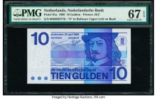 Netherlands Netherlands Bank 10 Gulden 25.4.1968 Pick 91a PMG Superb Gem Unc 67 EPQ. 

HID09801242017

© 2020 Heritage Auctions | All Rights Reserved