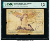 Reunion Banque de la Reunion 25 Francs ND (1930-44) Pick 23 PMG Fine 12. Tears.

HID09801242017

© 2020 Heritage Auctions | All Rights Reserved