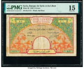 Syria Banque de Syrie et du Liban 5 Livres 1948 Pick 62 PMG Choice Fine 15. 

HID09801242017

© 2020 Heritage Auctions | All Rights Reserved